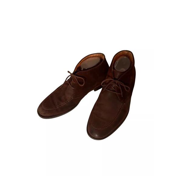 Johnston & Murphy Dark Brown Suede Ankle Boots Men Sz. 9.5M (20-0839) Lace-Up - Picture 8 of 14